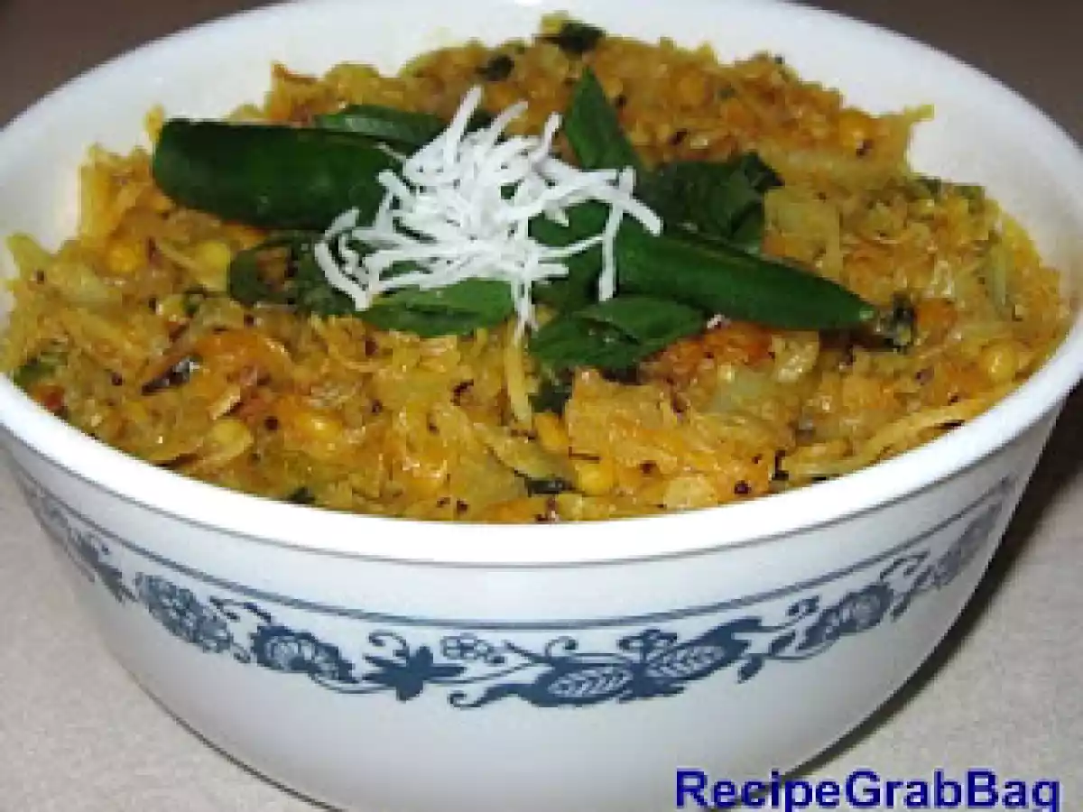Cabbage Vegetable with Spring Onion