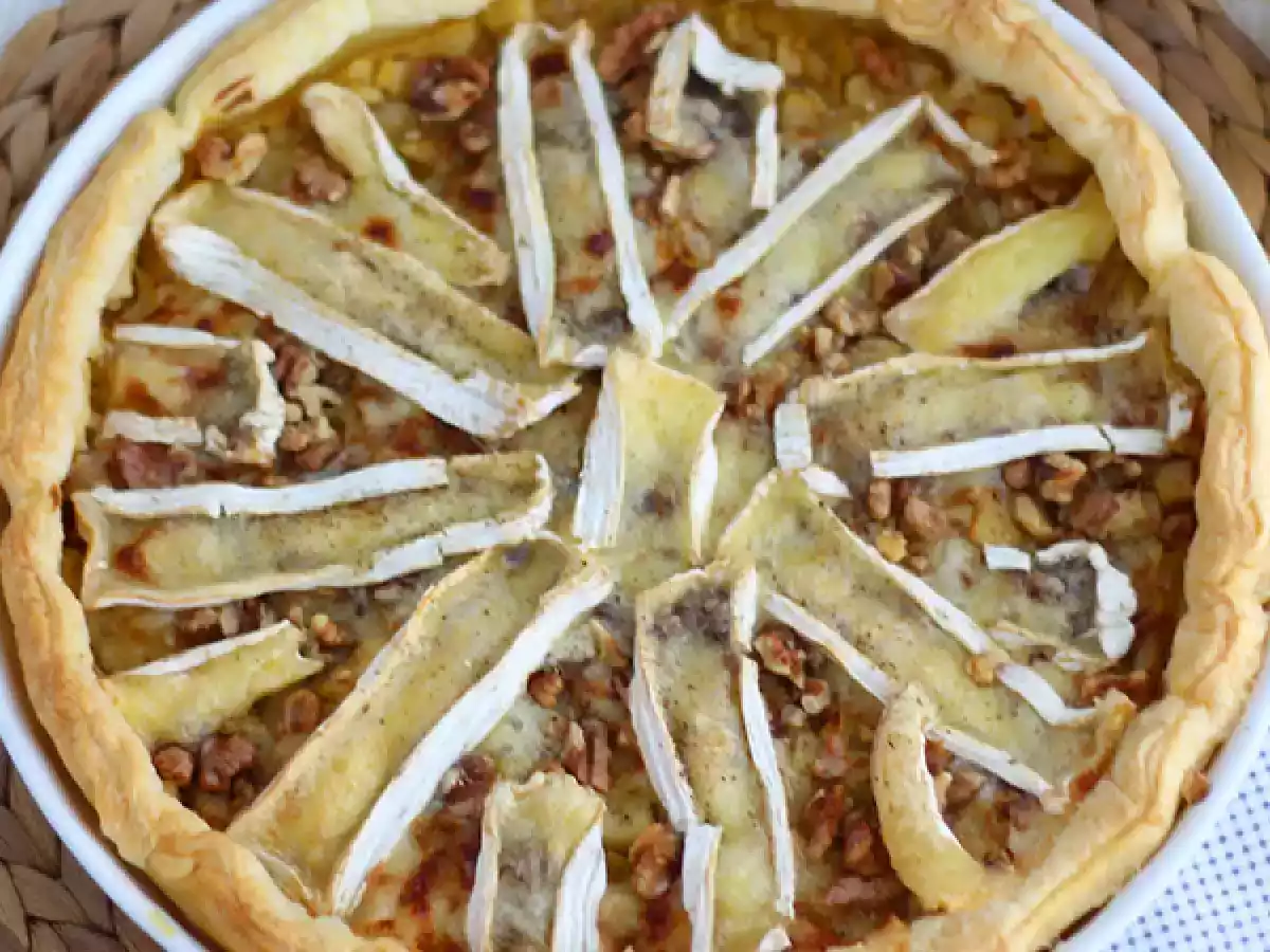 Camembert and apples tart - video recipe ! - photo 2
