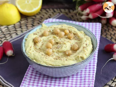 Candied lemon hummus for even more delicate flavors