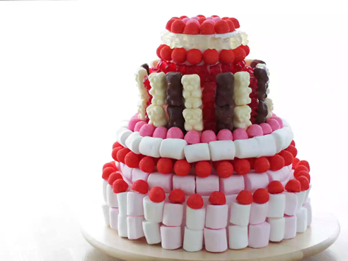 Candy cake - video recipe ! - photo 4
