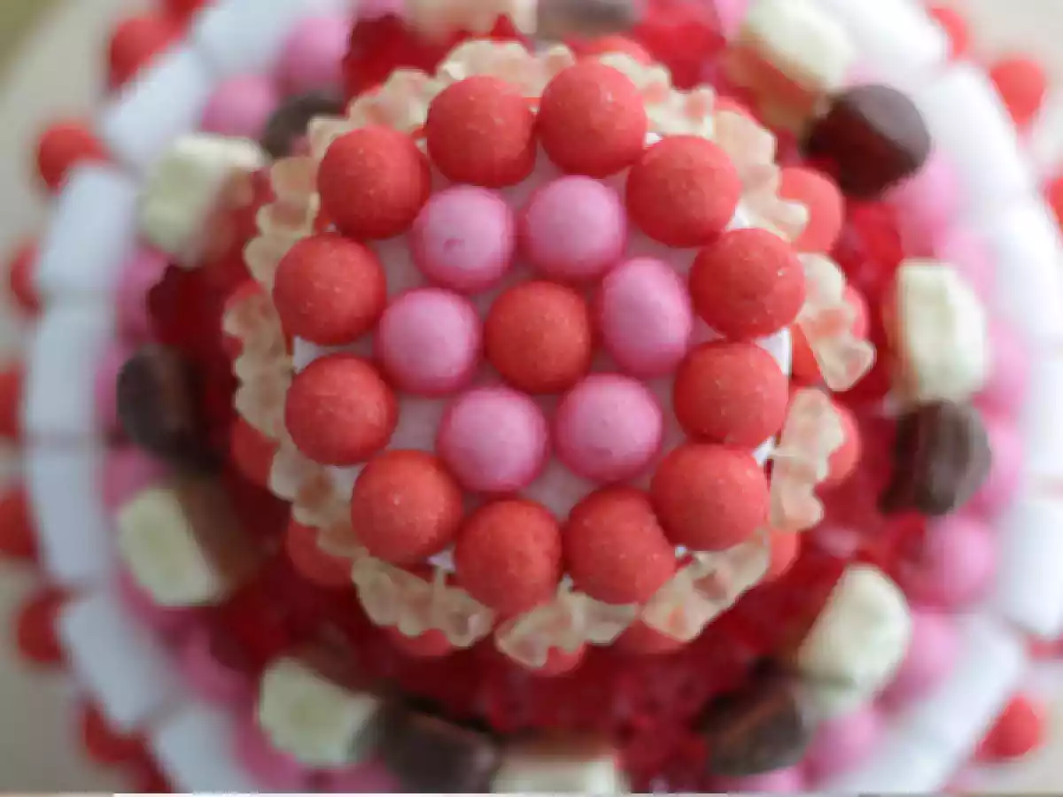Candy cake - video recipe !