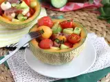 Cantaloupe Salad Served in a Cantaloupe, photo 2