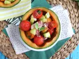 Cantaloupe Salad Served in a Cantaloupe, photo 3