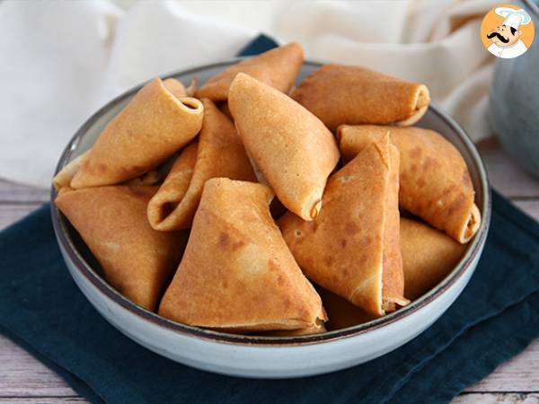 Caramelized apple crepes samosas - photo 2