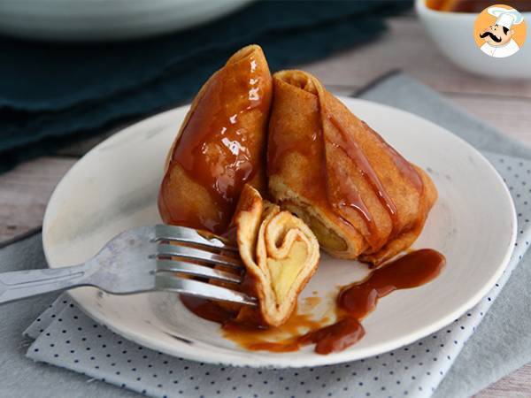 Caramelized apple crepes samosas - photo 3