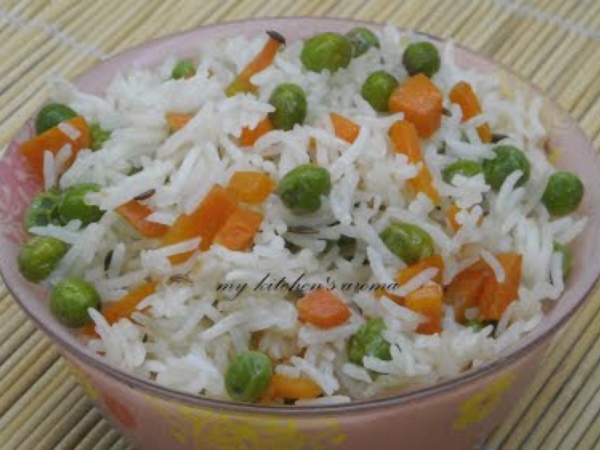 Carrot and Peas Pulao - photo 3