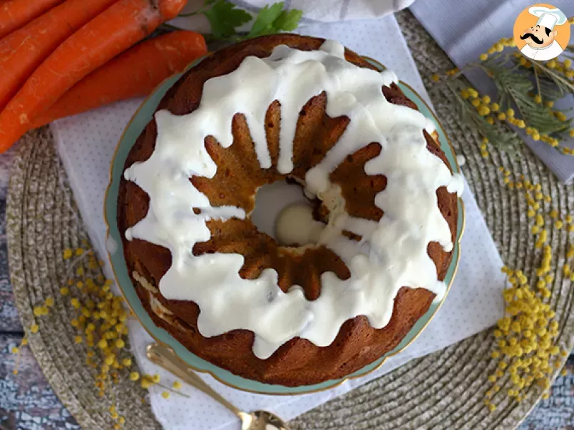 Carrot cake stuffed with cheesecake - photo 5
