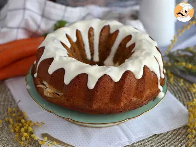 Carrot cake stuffed with cheesecake - photo 2