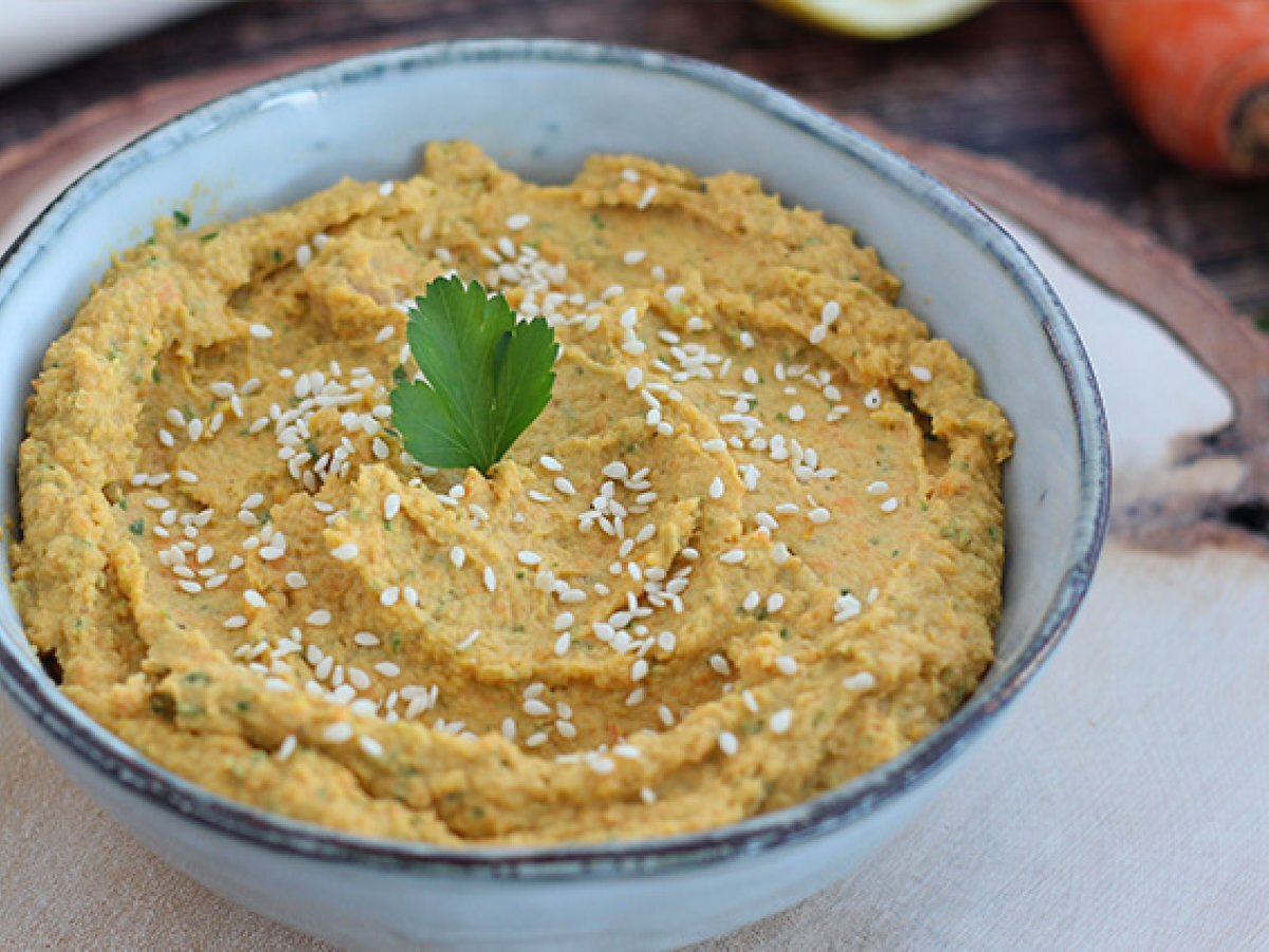 Carrot hummus - photo 3