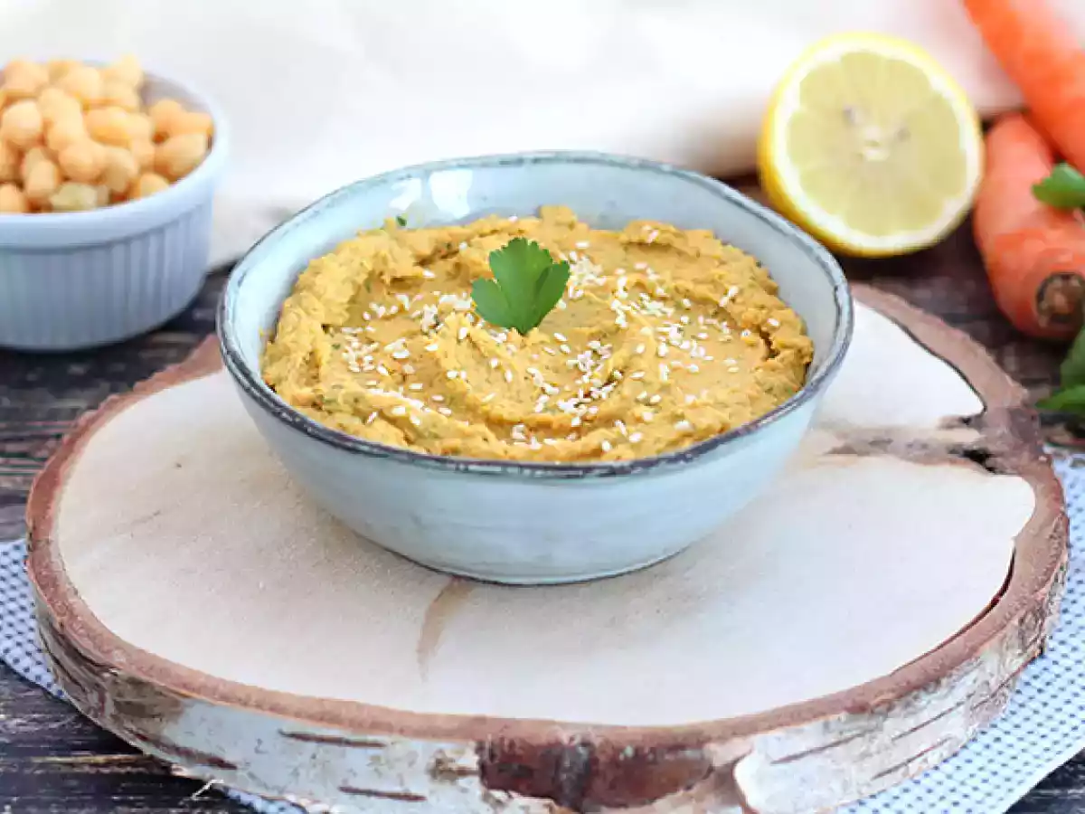 Carrot hummus - photo 4