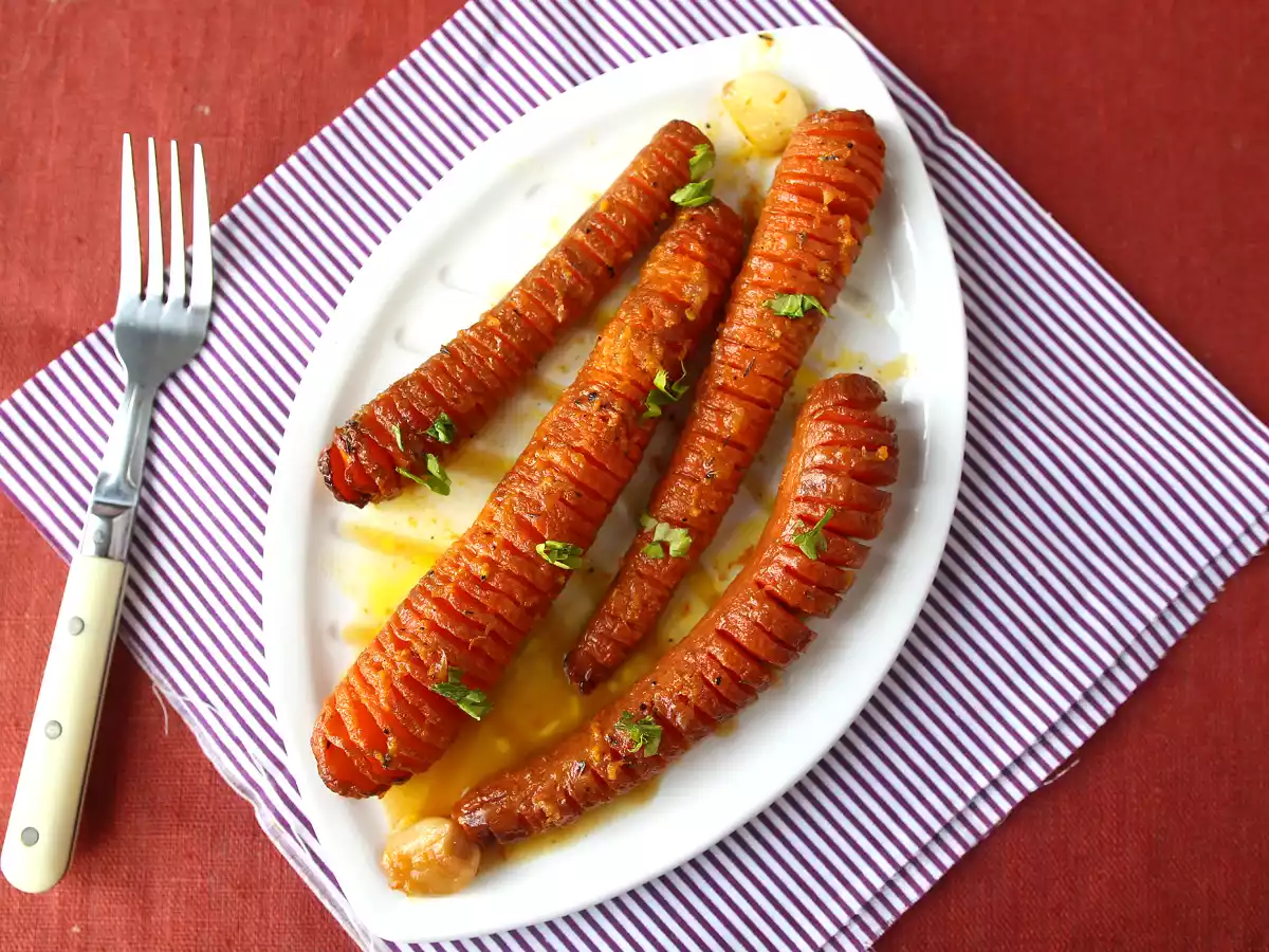 Carrot in honey and clementine sauce - photo 4