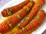Carrot in honey and clementine sauce, photo 1