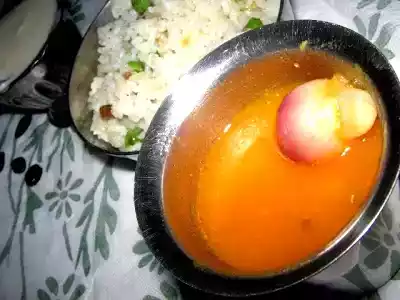 Carrot tomato spring onion soup recipe