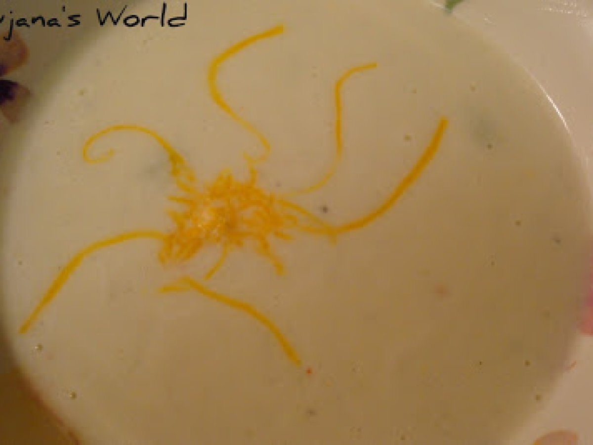 Cauliflower Corn Soup