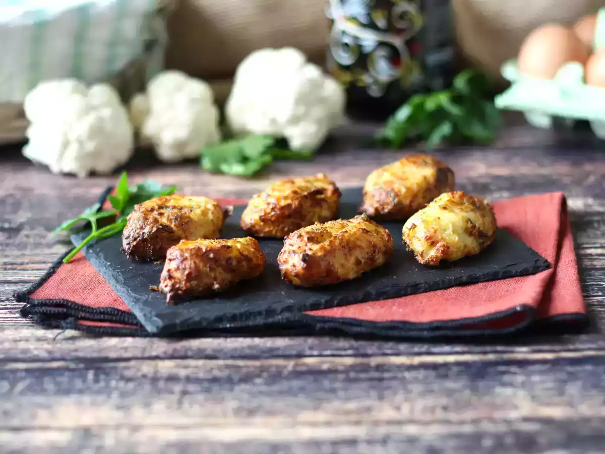 Cauliflower croquettes in airfryer: the economical and vegetarian recipe - photo 2