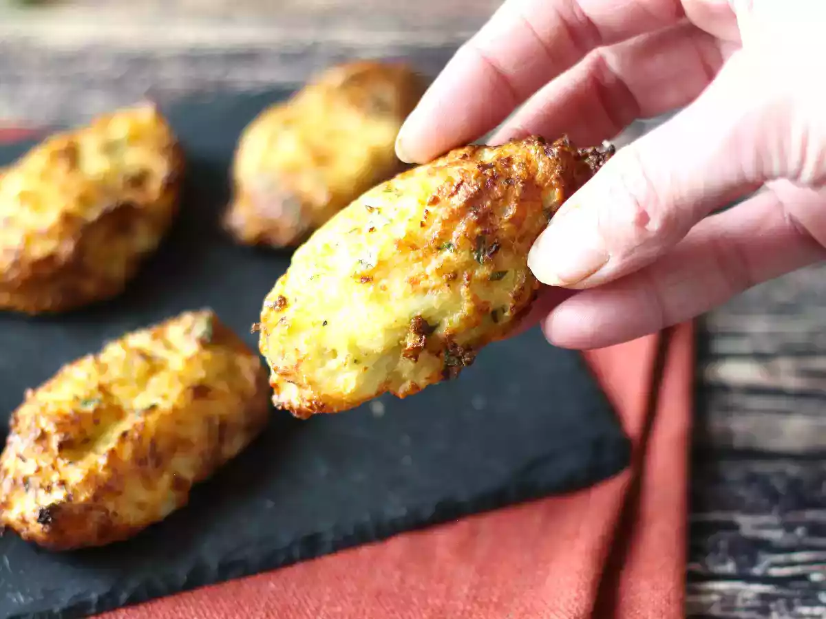 Cauliflower croquettes in airfryer: the economical and vegetarian recipe - photo 4