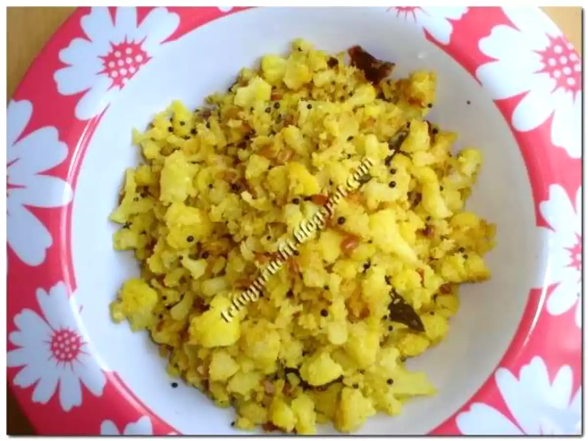 Cauliflower Dry Curry - photo 2