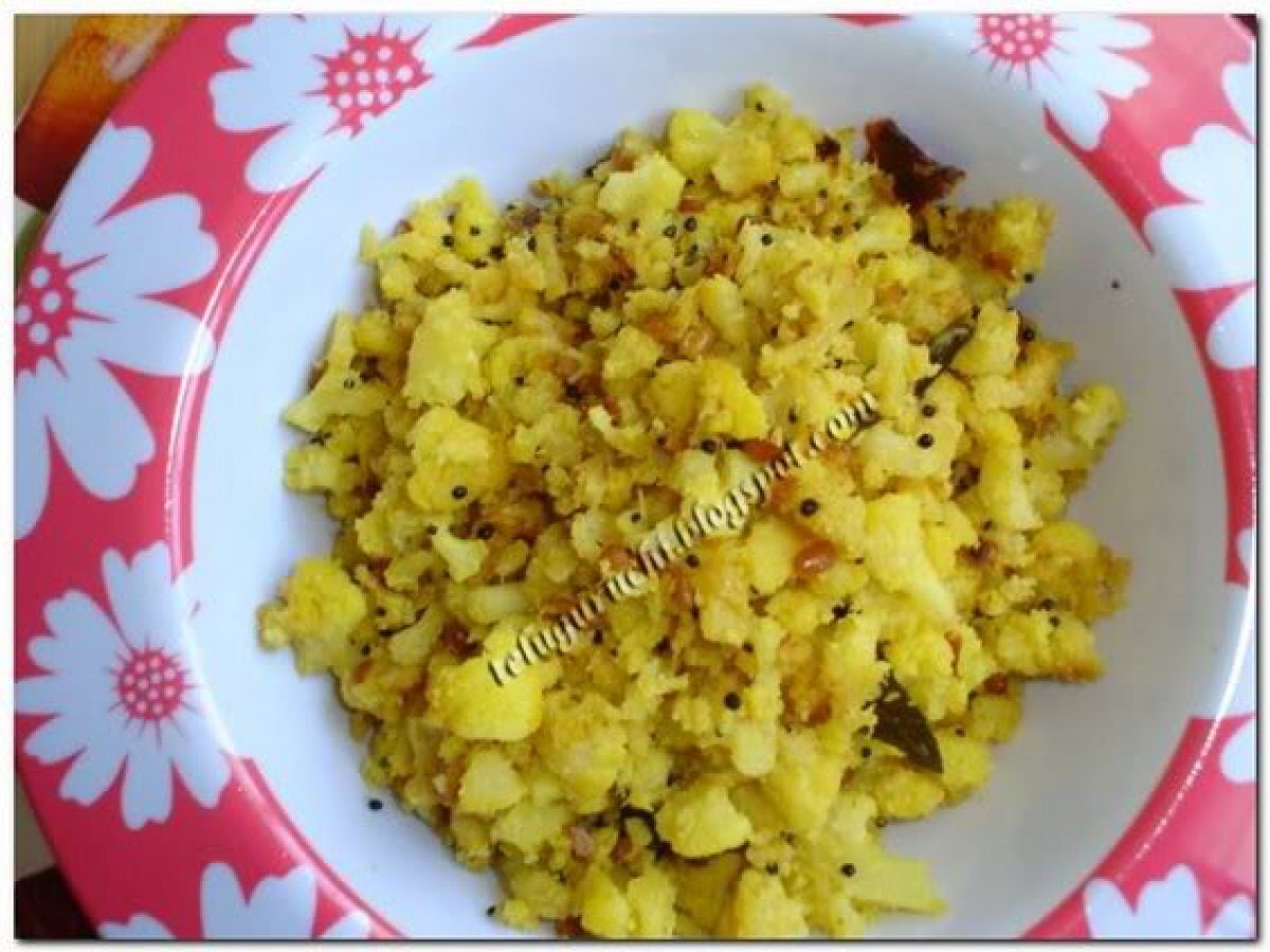 Cauliflower Dry Curry - photo 3