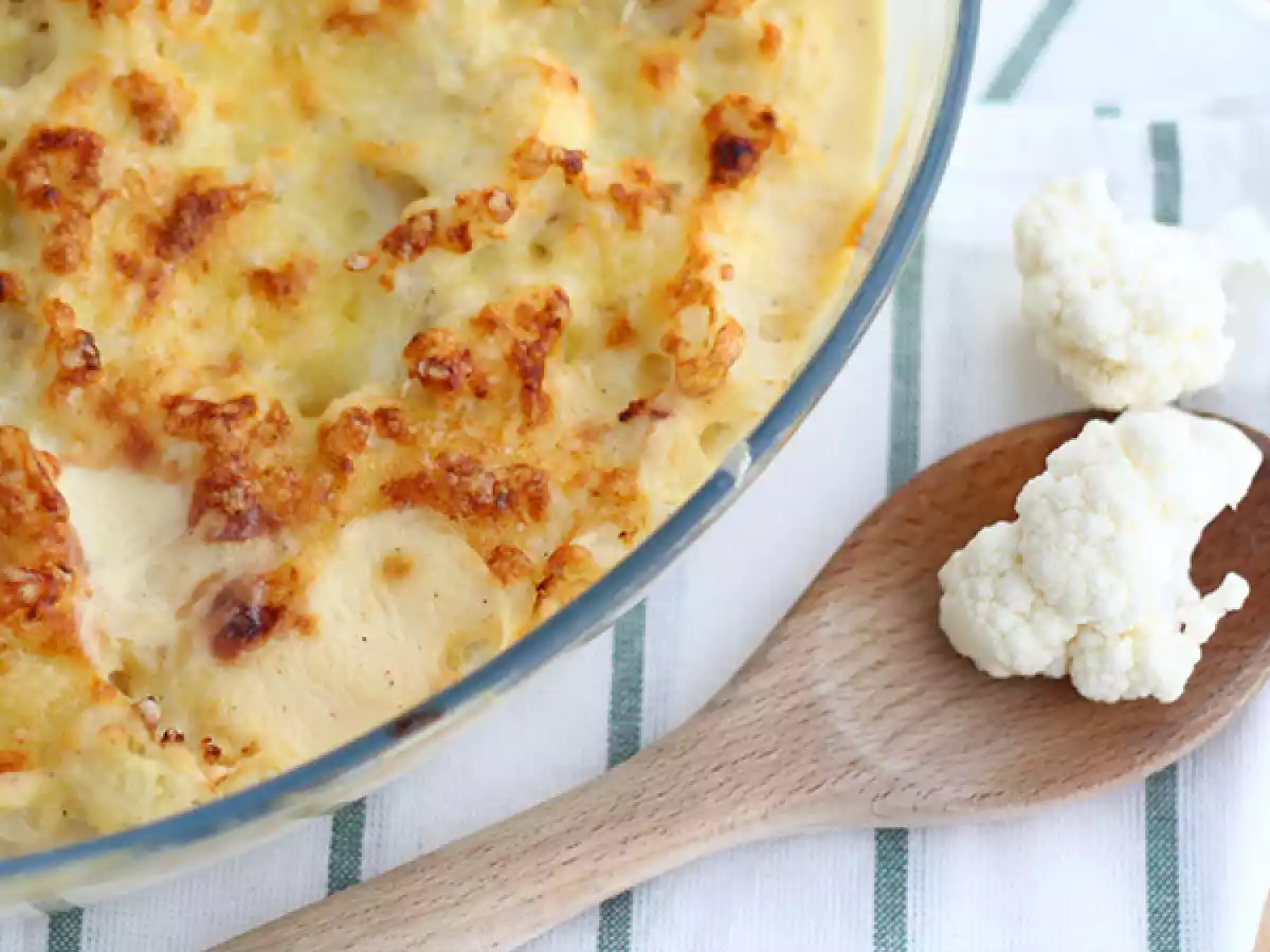 Cauliflower gratin with bechamel (white sauce) - video recipe ! - photo 2