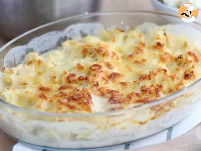 Cauliflower gratin with bechamel (white sauce) - Video recipe !, photo 3