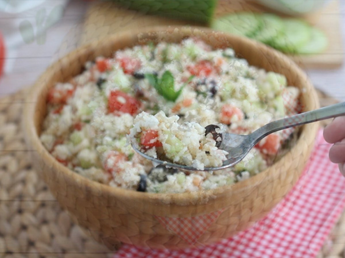 Cauliflower rice as tabbouleh - photo 3