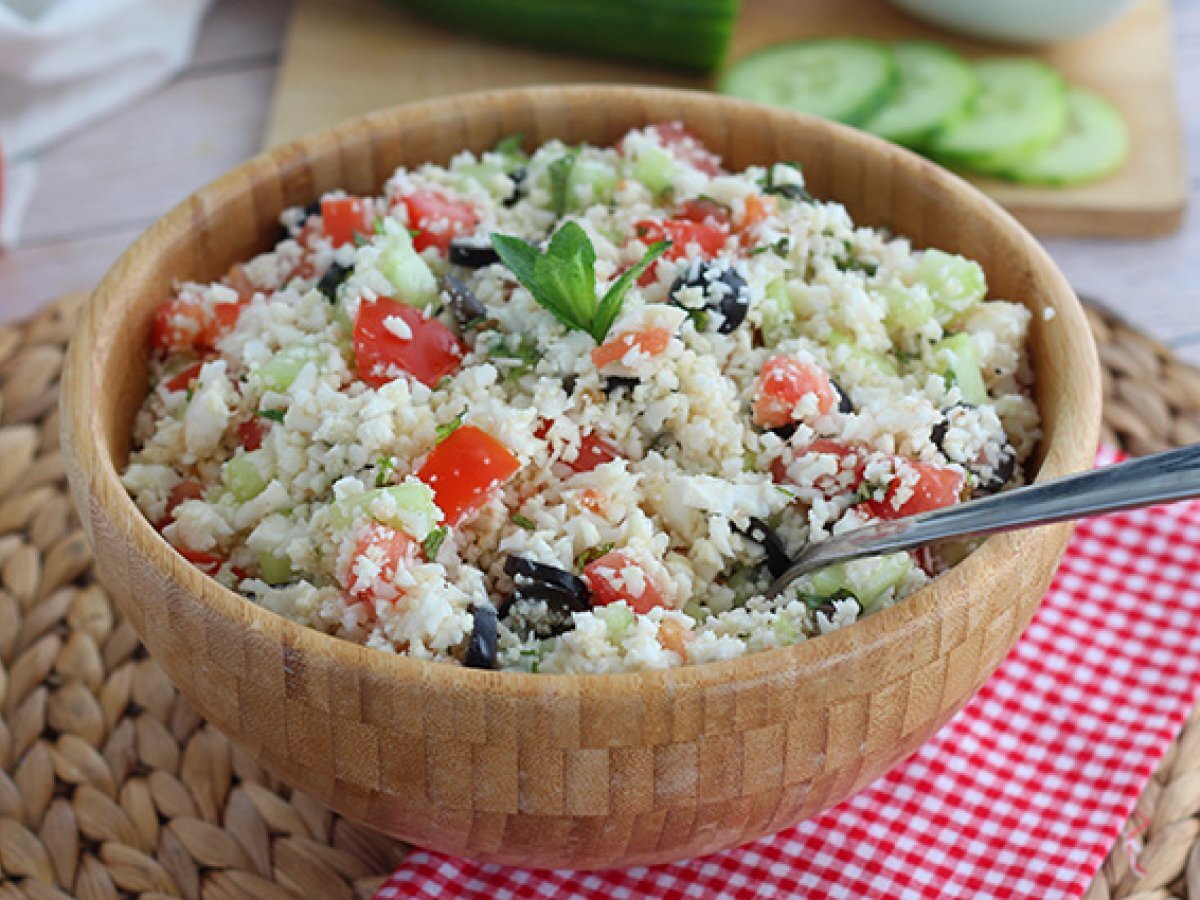 Cauliflower rice as tabbouleh - photo 4