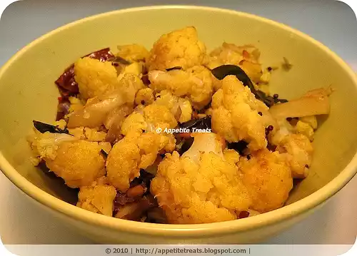 Cauliflower stir fry recipe