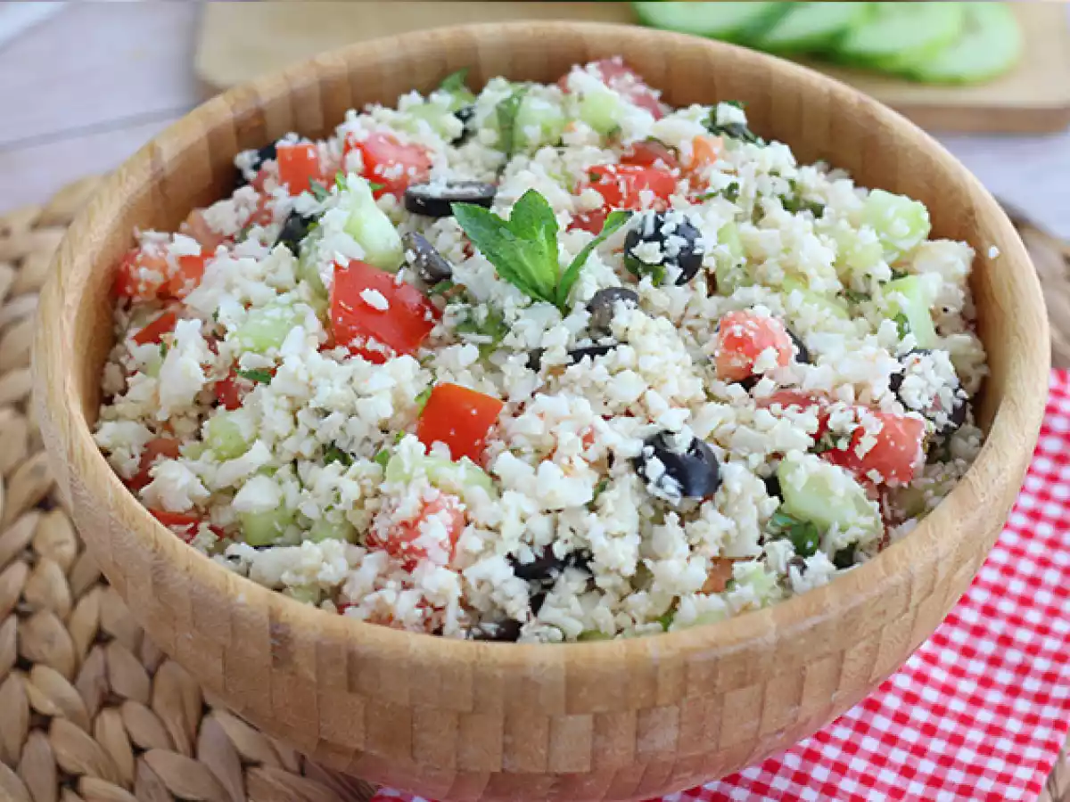 Cauliflower tabbouleh 100% veggie - photo 2