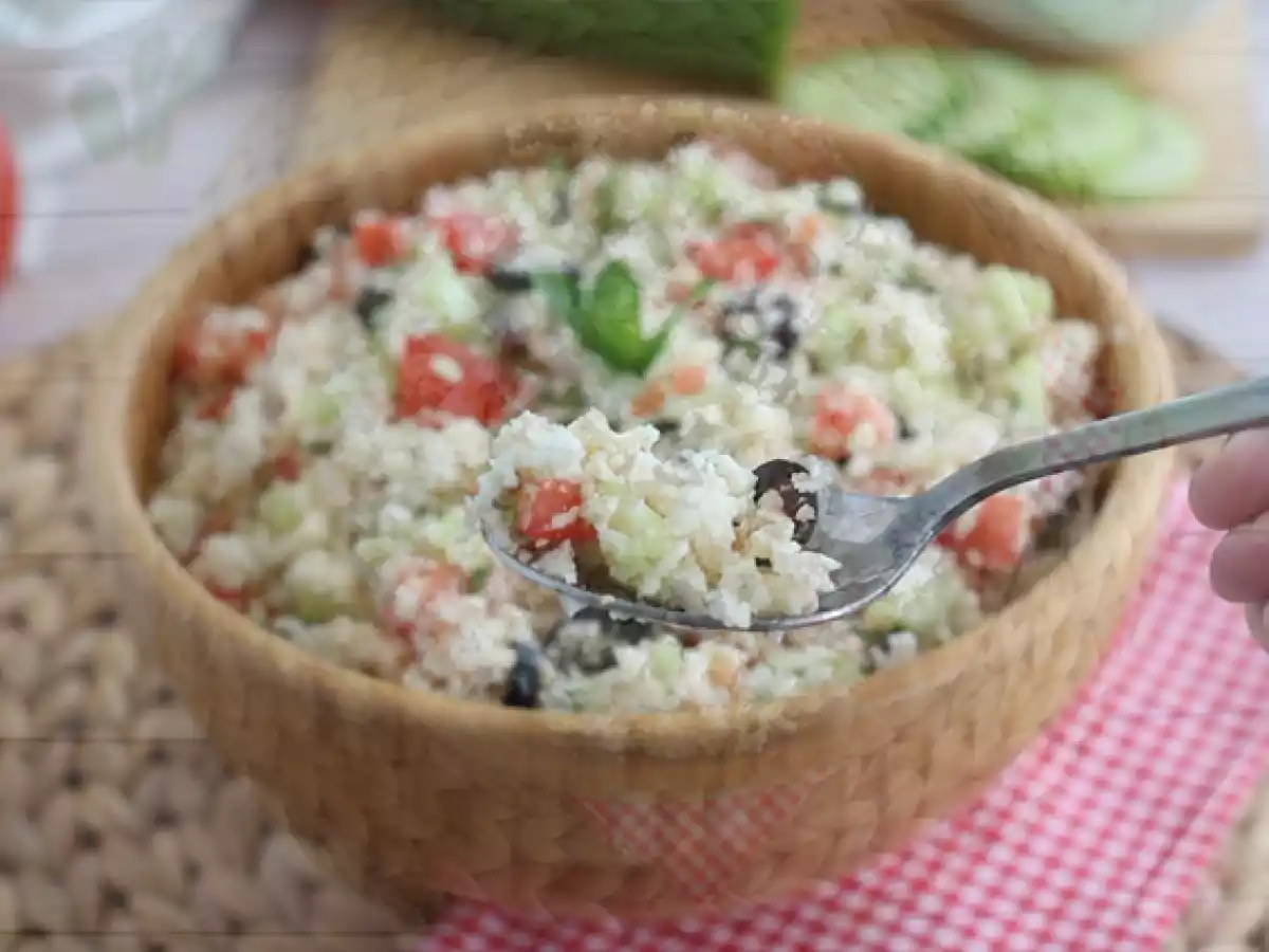Cauliflower tabbouleh 100% veggie - photo 3