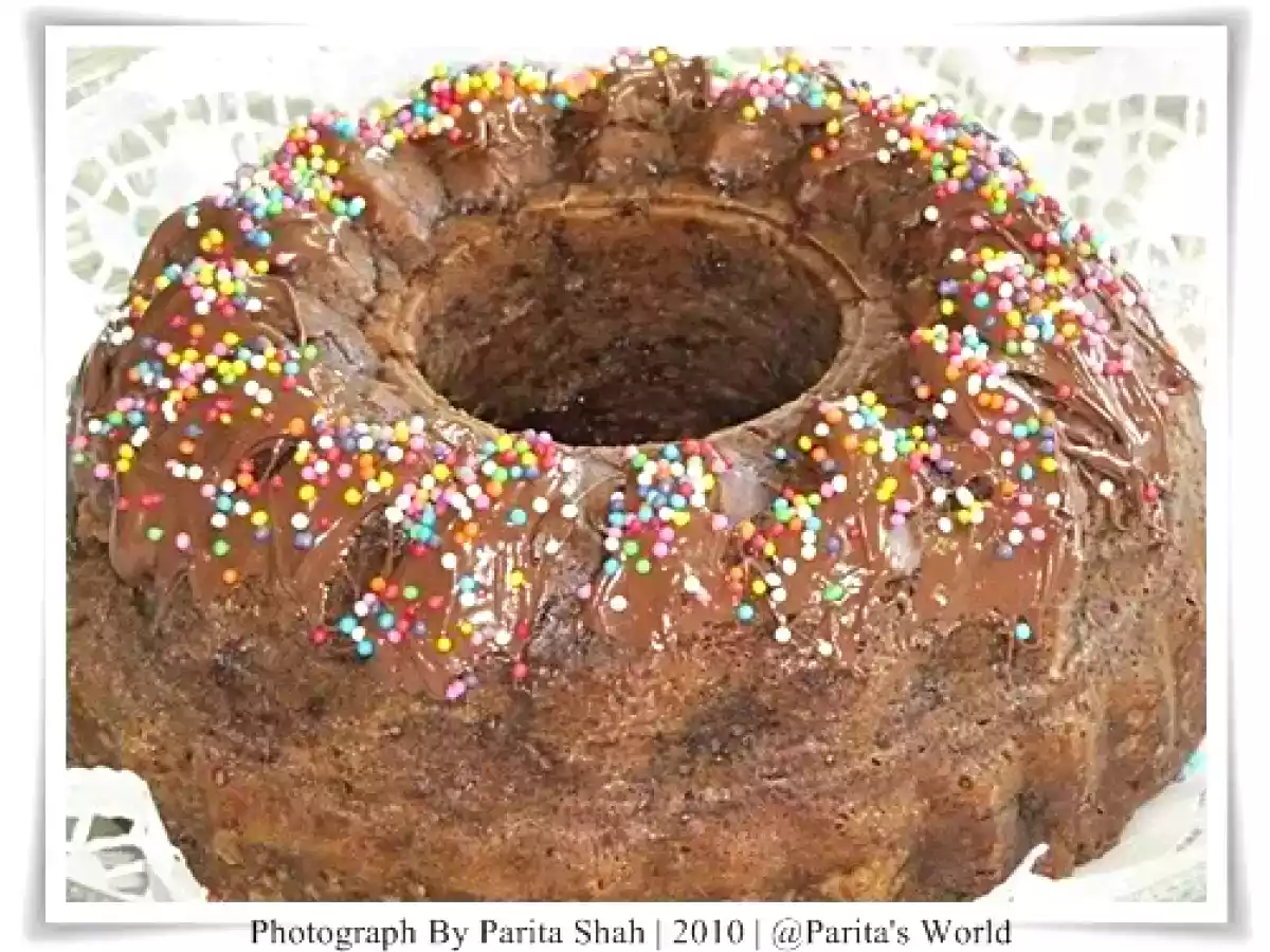 Celebrating 1st Anniversary with Eggless Blueberry Coffee Cake