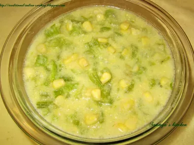 CELERY AND SWEET CORN SOUP