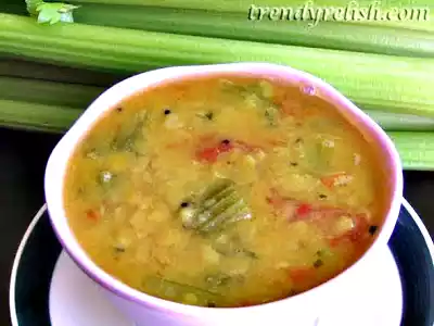 Celery pappu recipe