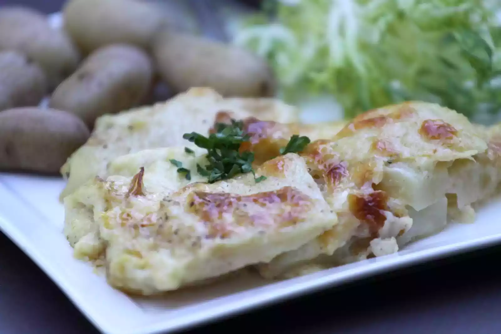 Celery root gratin recipe: not exotic but still unknown