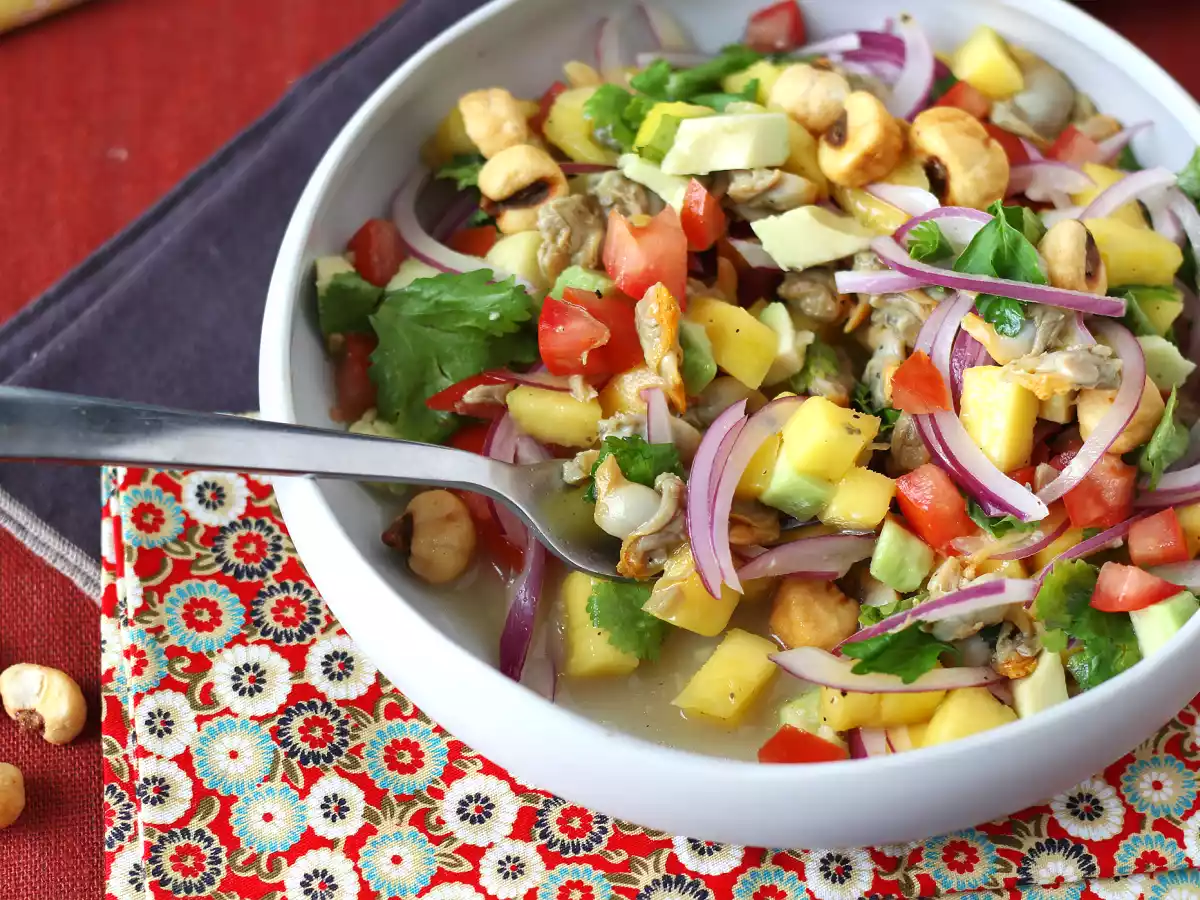 Ceviche with canned cockles - photo 2