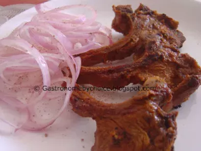 Chaamp Masala (Mutton/Lamb Chops Indian Style)