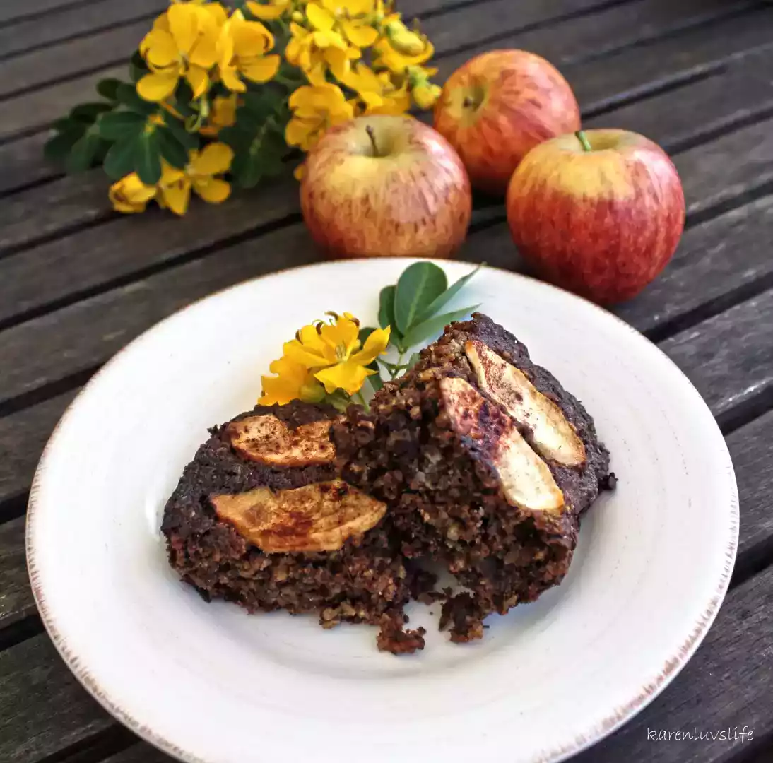 Sugar-free chai apple oat cake recipe – healthy & tasty
