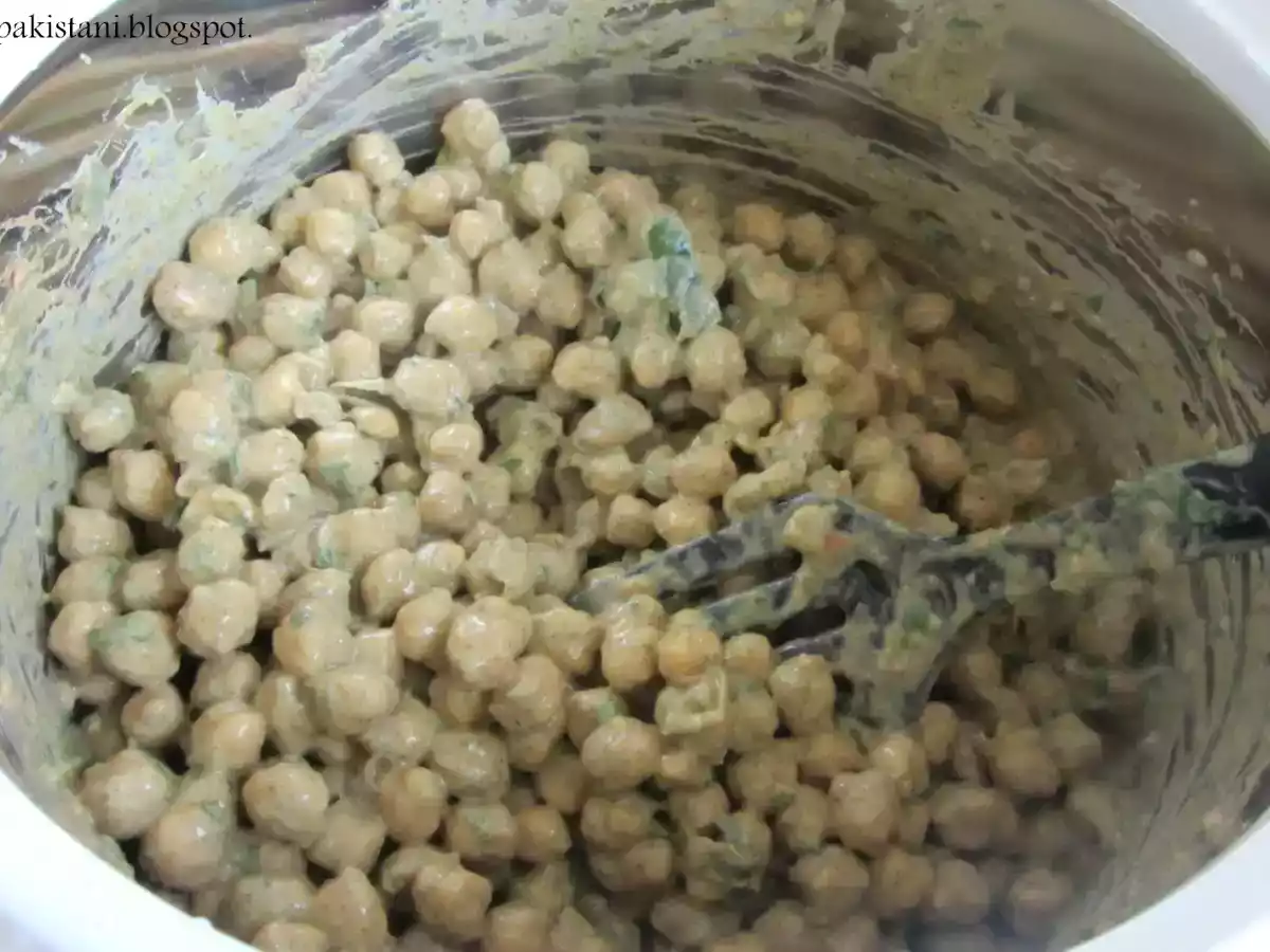 Chana Chaat ( white chickpeas salad) - photo 5