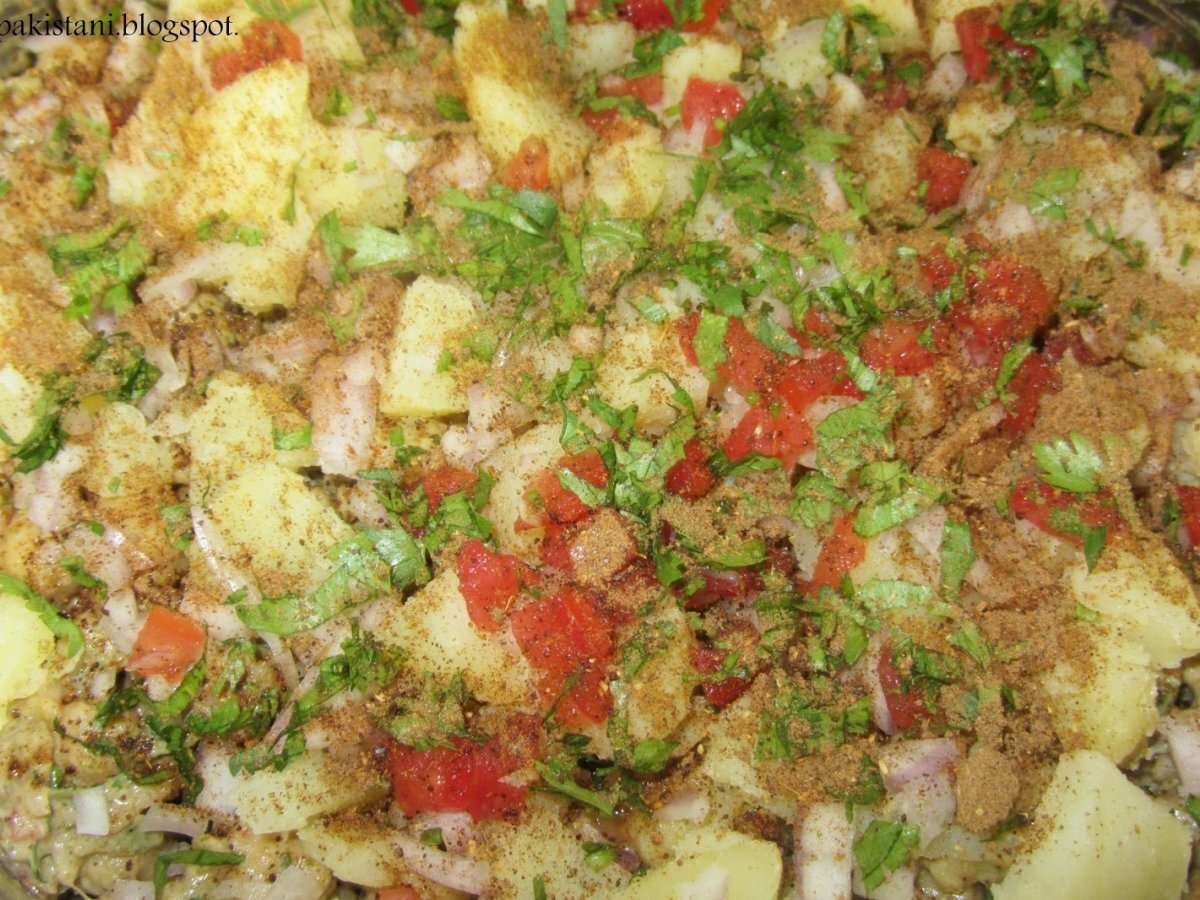 Chana Chaat ( white chickpeas salad) - photo 10