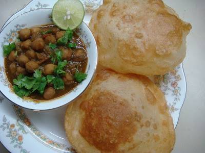 Channa batura / chick peas curry, Recipe Petitchef