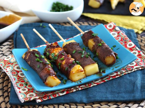 Cheese and beef yakitori skewers - photo 2