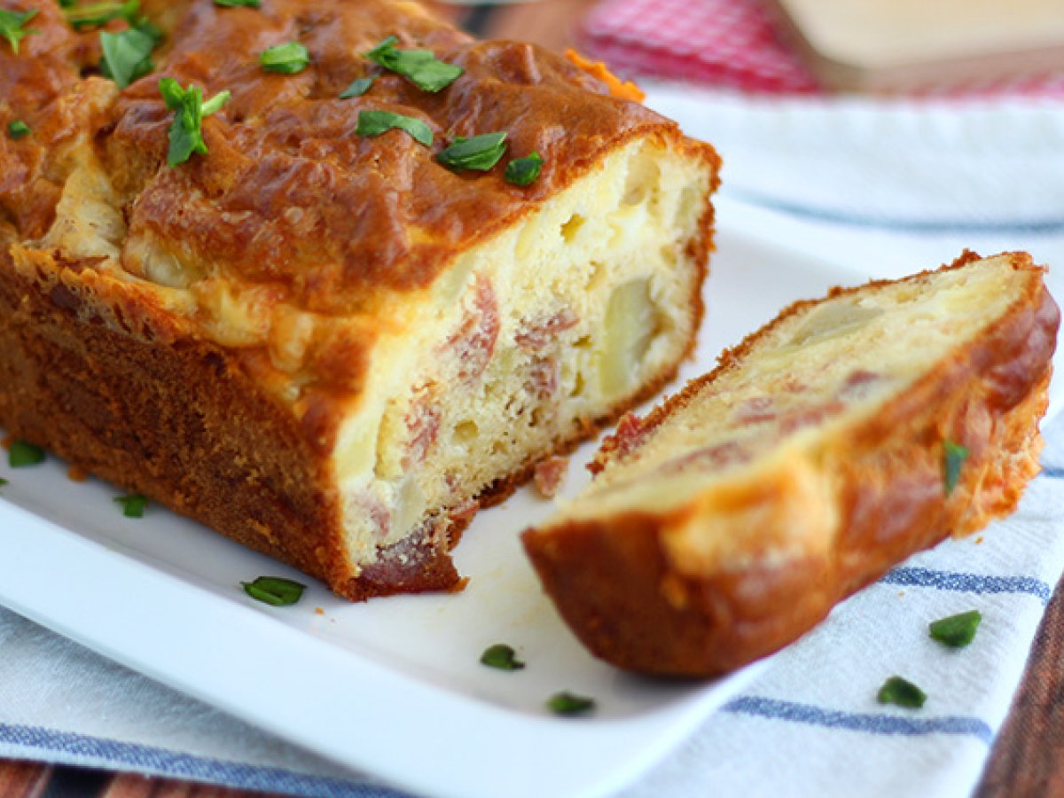 Cheese and ham cake - photo 3