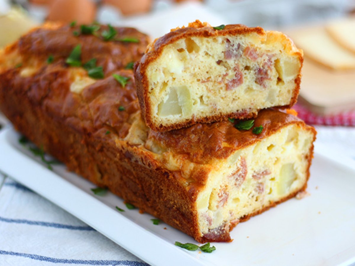 Cheese and ham cake - photo 4