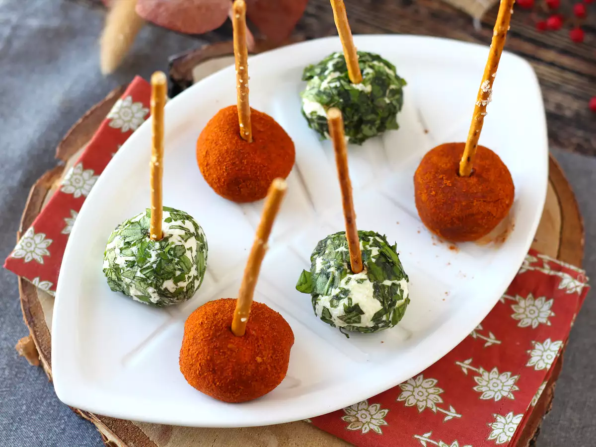 Cheese ball appetizers