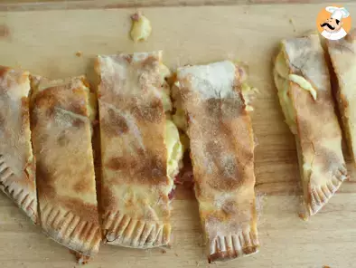 Cheese & ham calzone - Video recipe! - photo 2