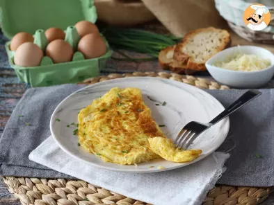 Cheese omelette, quick and easy!