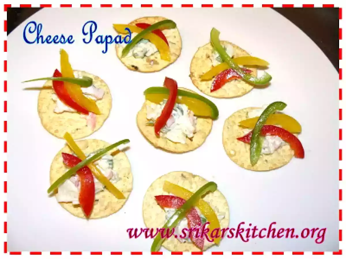 CHEESE PAPAD