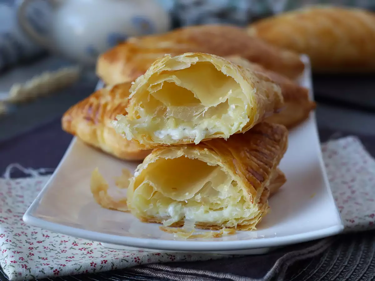 Cheese puff pastries: a super-easy, nostalgic treat