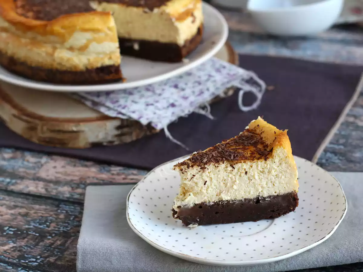 Cheesecake brownie: the amazing combination that will delight your taste buds!