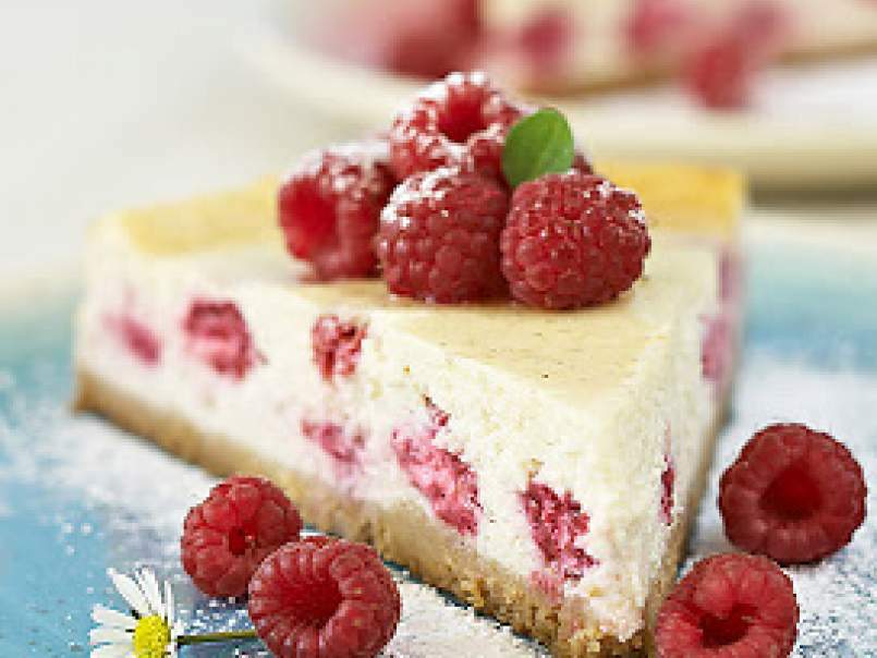 Cheesecake s malinama / Raspberry Cheesecake, photo 4