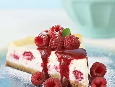 Cheesecake s malinama / Raspberry Cheesecake, photo 5